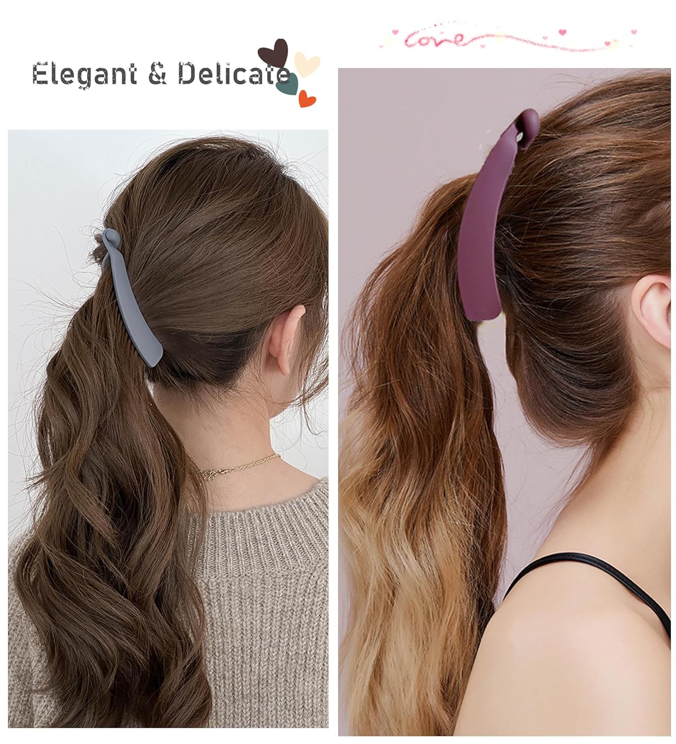 AM1032 Medium Banana Hair Clip 1 Pack - Image 3