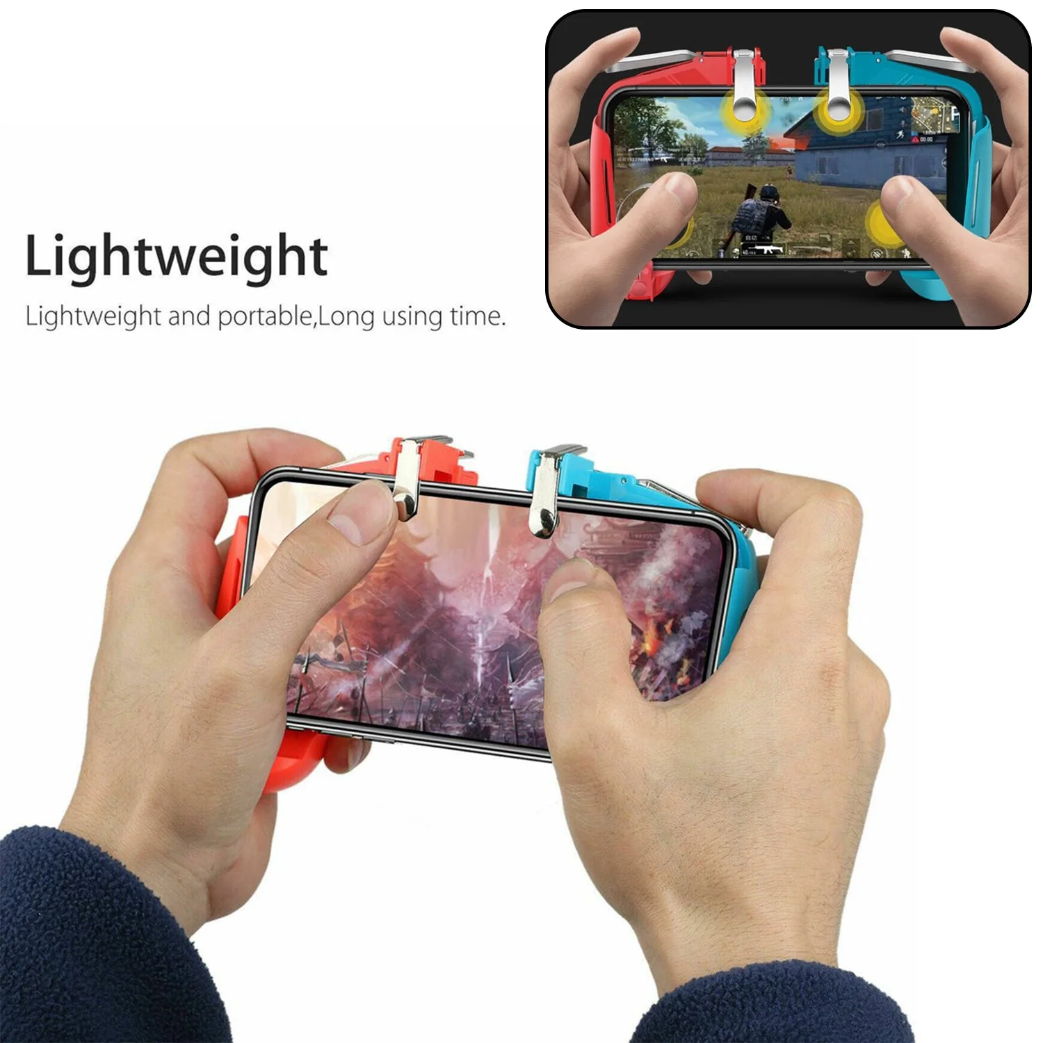 8054 Mobile Phone Gamepad Joystick Handle L1 R1 Trigger for PUBG Sensitive Shoot - Image 6