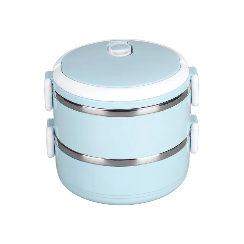 Multi Layer Stainless Steel Hot Lunch Box (2 Layer) - Image 4