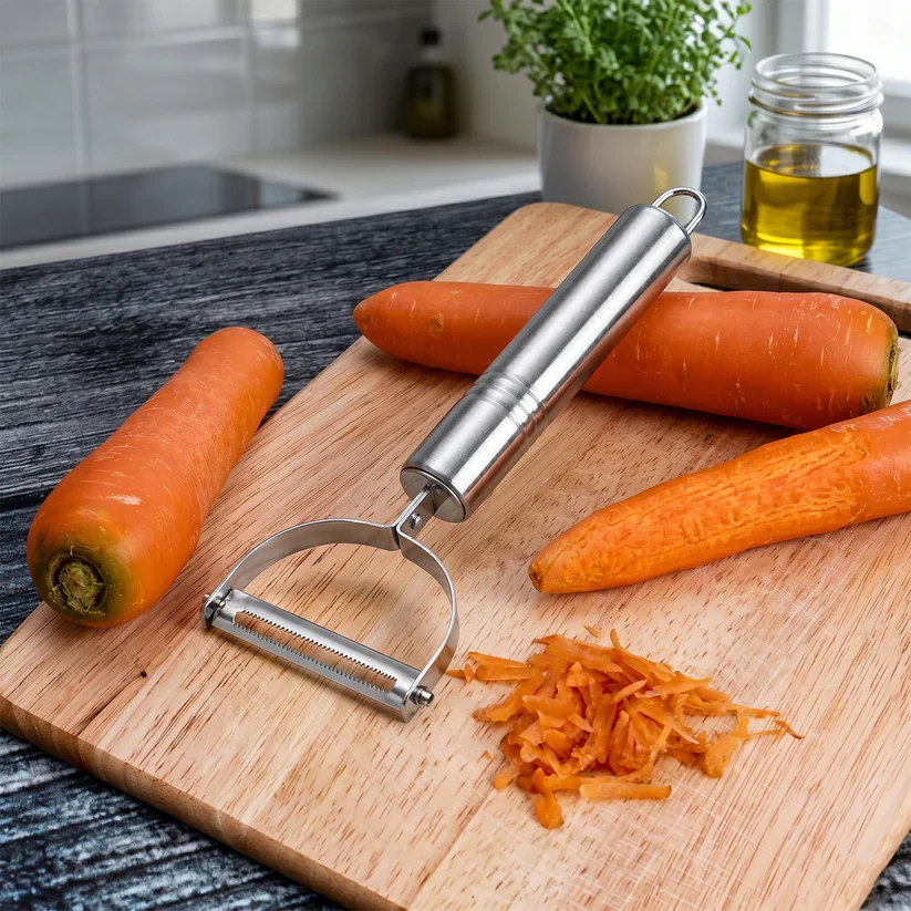 10067 Multipurpose Stainless Steel Vegetable Peeler (1 Pc) - Image 5