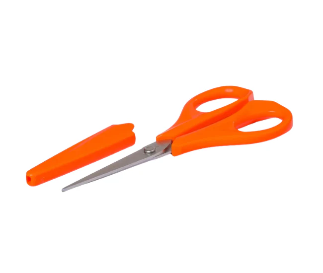 3912 Munix SL-1150C 128 mm / 5" Stainless Steel Scissors | Pointed Tip with Shock Proof Body | Ergonomic & Soft Handles for Easy Handling - Image 3