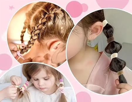 AM1031 Hair Elastics 100 pics (Hair Ties) - Image 2