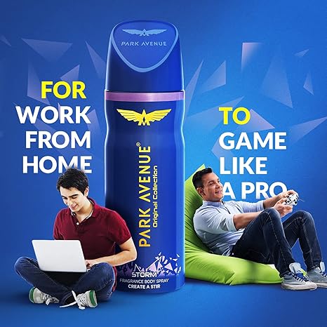 AM2193 Park Avenue Storm Deodorant Spray For Men,150ml - Image 2