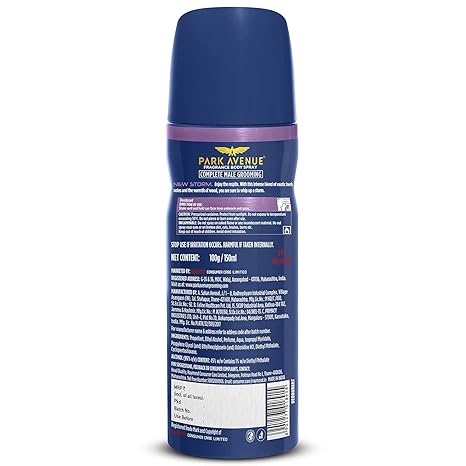 AM2193 Park Avenue Storm Deodorant Spray For Men,150ml - Image 3