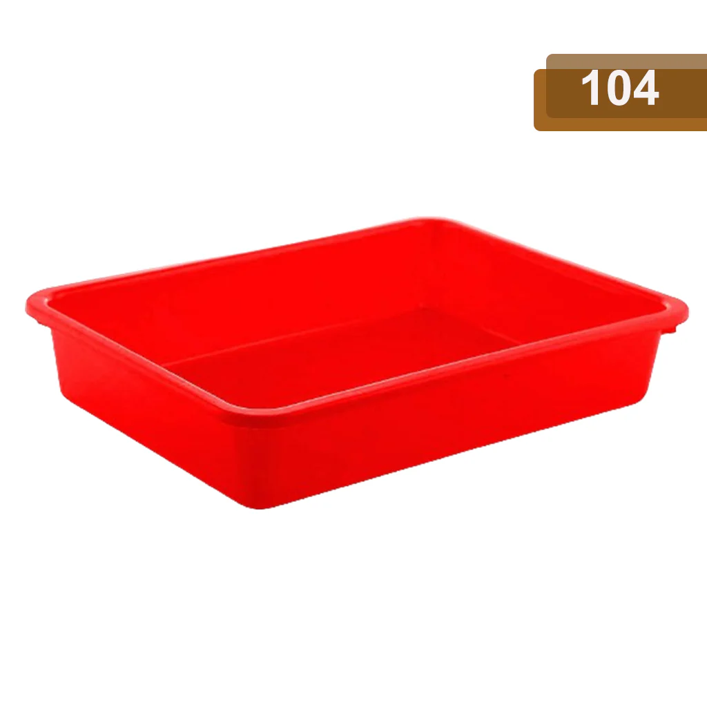 AM0834 Plain Plastic Serving Tray, Rectangle shape Size:18 Cm*13 Cm