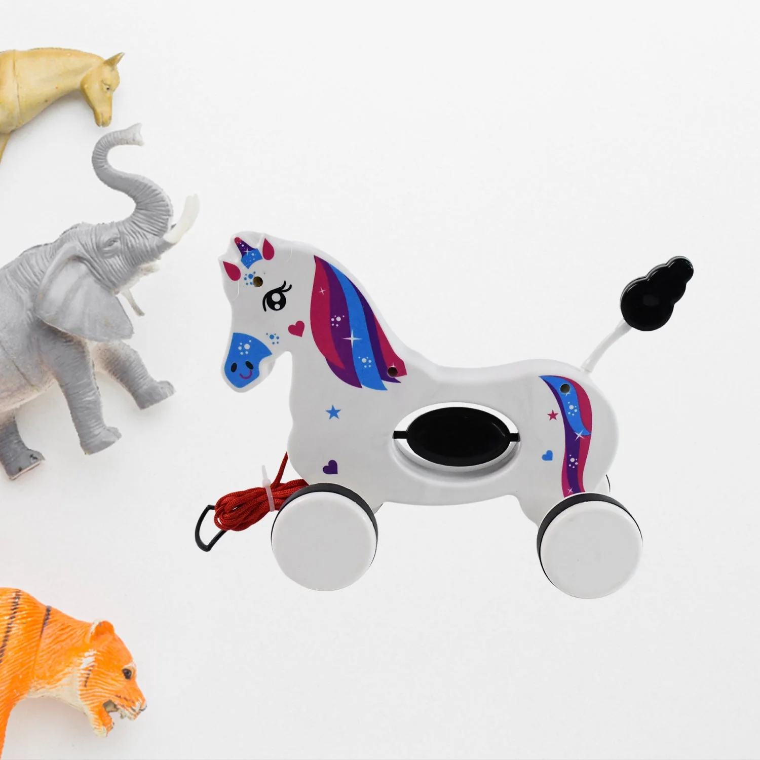 19014 Pull Along Toy Unicorn | Pull String Toys for Babies - Image 6