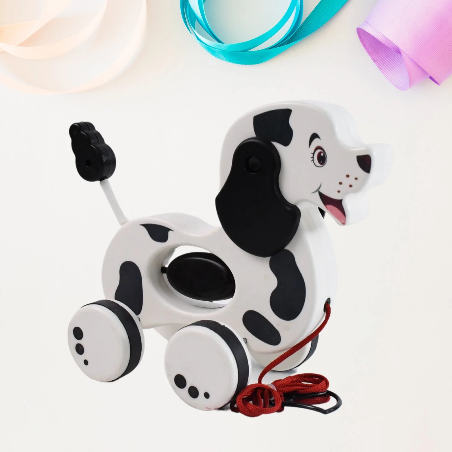 19020 Dog Pull Along Toddler Toy with Attractive Design (1 Pc) - Image 3