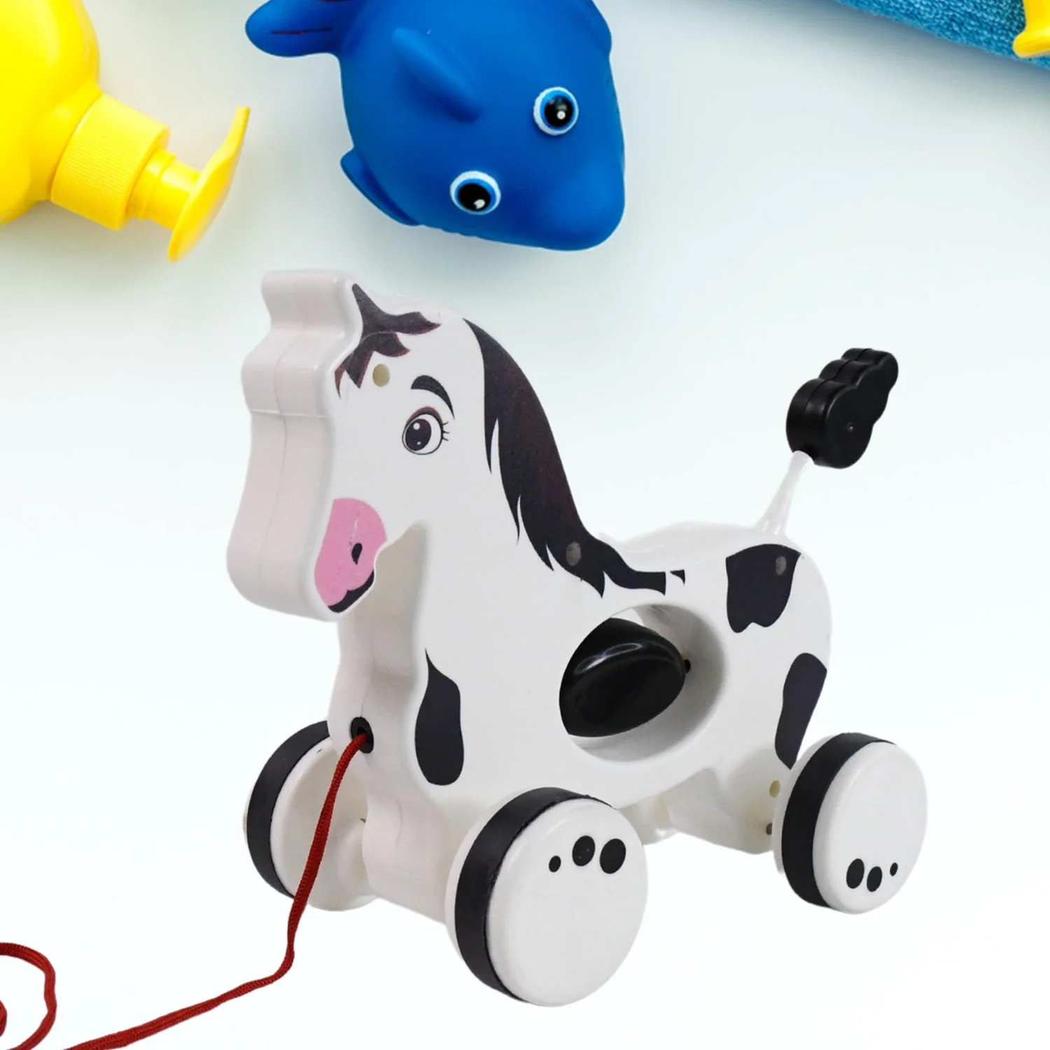 19018 Hourse Pull Along Toddler Toy with Attractive Design - Image 6