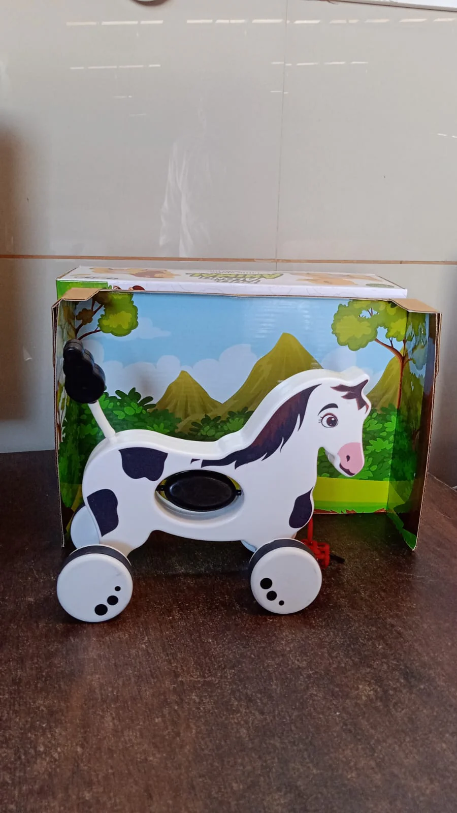 19018 Hourse Pull Along Toddler Toy with Attractive Design - Image 7