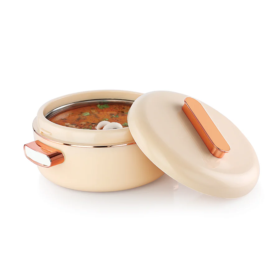 AM0645 Rishabh Inner Stainless Steel Sheraton Casserole | Multicolor Casserole | Easy to Carry | Serving Casserole 2000ml - Image 4