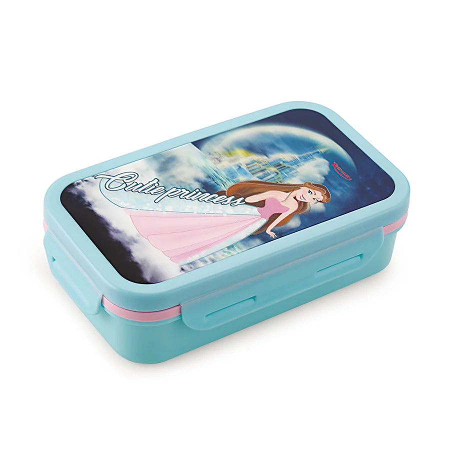 AM0640 Rishabh School Tiffin Inner Steel Plastic Insulated MUNCH MAGIC ROYAL - Image 4