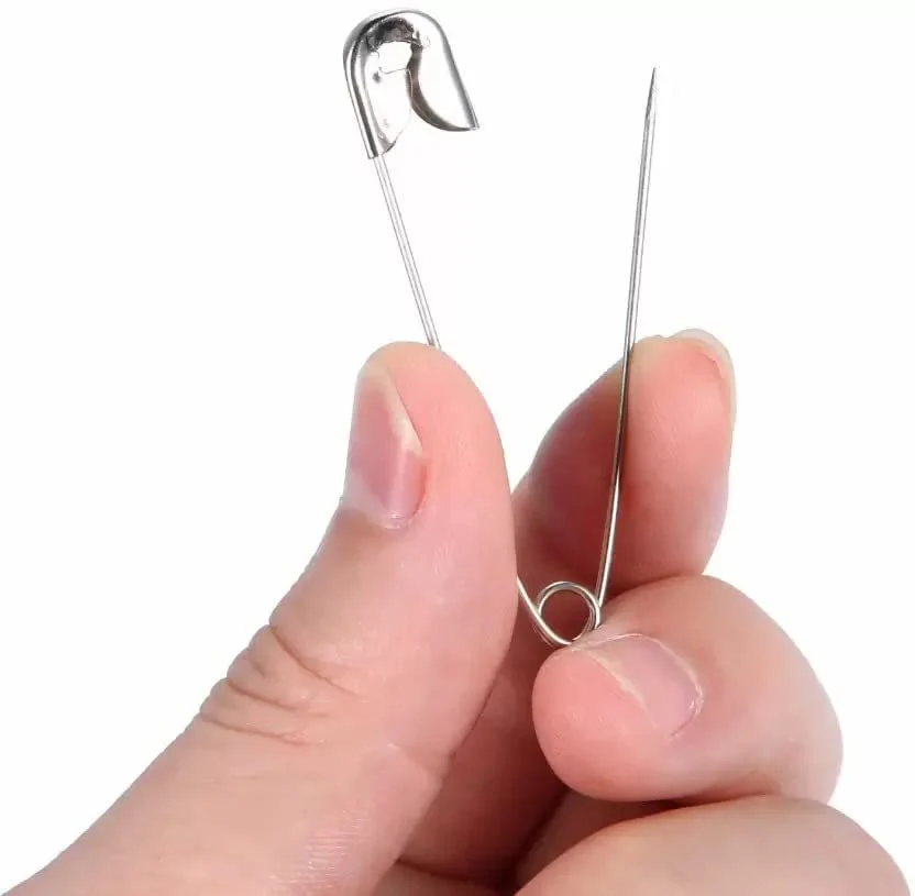 AM1036 Safety Pins Bulk for Clothes, Sewing (Silver) - Image 8