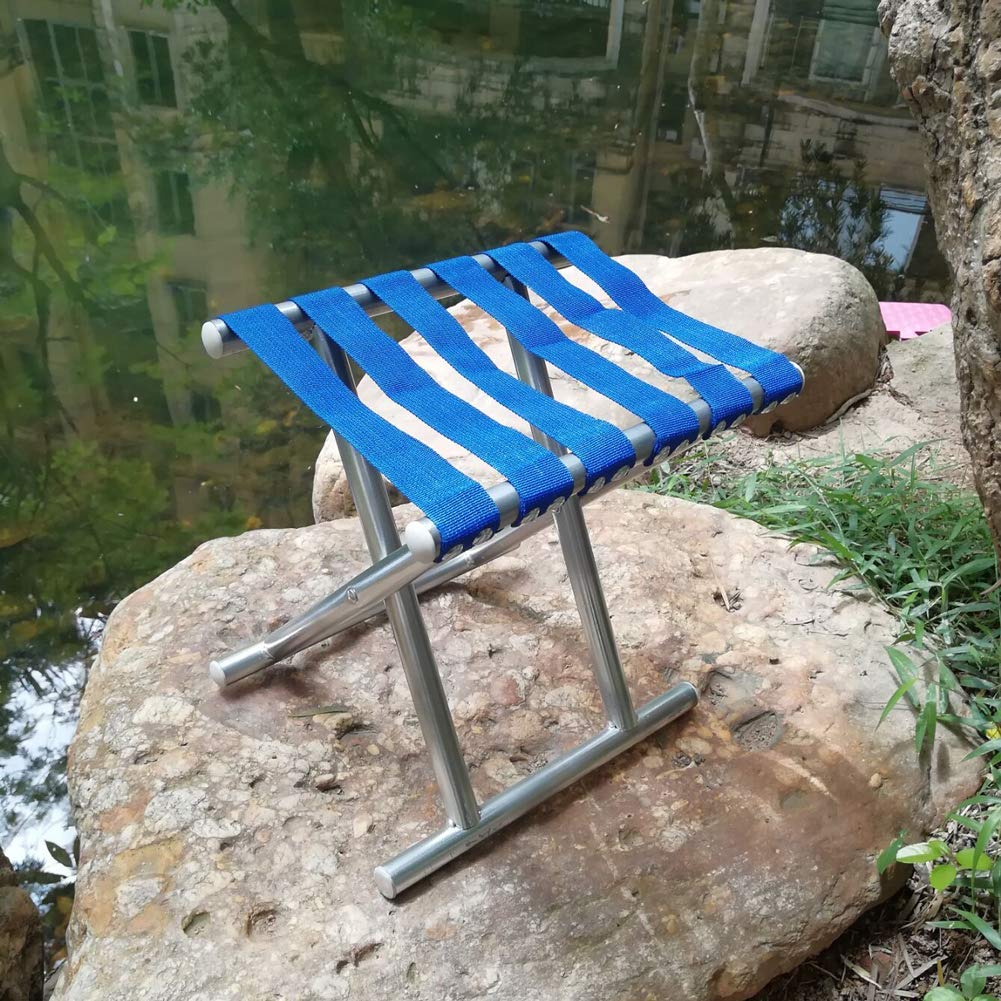 8804 Folding Beach Tool Best Folding Stool Portable Travel Train Chair Outdoor Rest Seat Fishing Beach Picnic Hiking Backpacking Stool, Camping Fishing Hiking Picnic Garden (1 Pc ) - Image 3