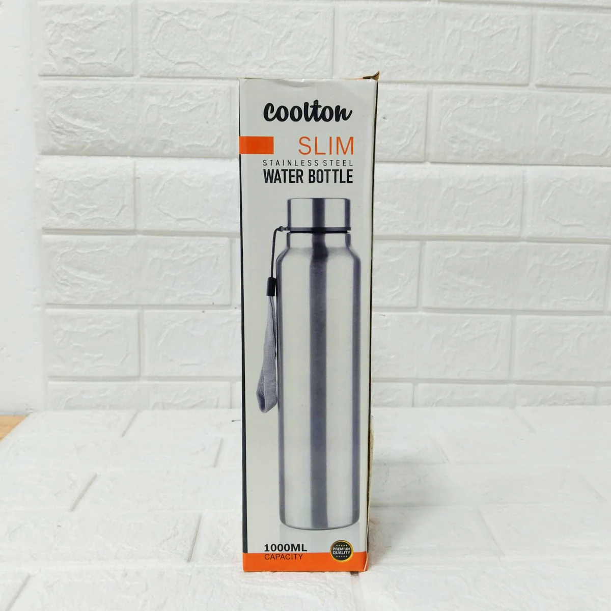 AM3850 Slim Stainless Steel Water Bottle (1000ml) - Image 5