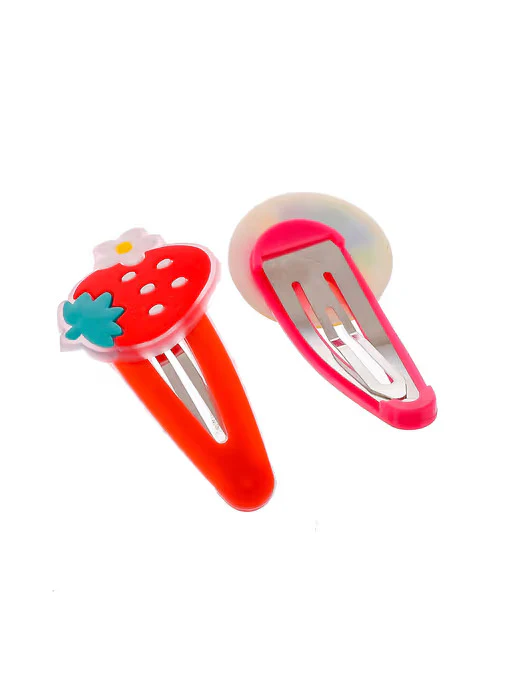 AM1006 Small Tic Tac Hair Clips for Girls & Kids (Pack of 2) - Image 6