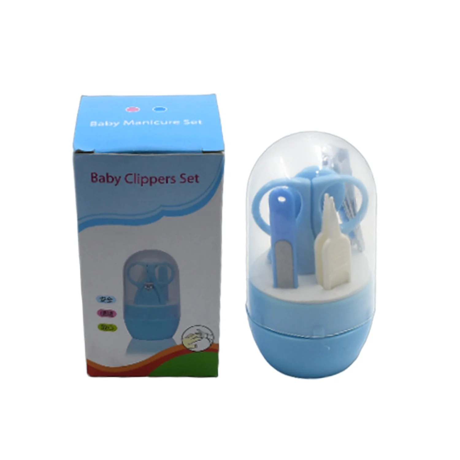6887 Baby Care Baby Nail Clipper, Scissor, Tweezer and Nail Cleaning Sets, The Best Baby Shower Gift for Baby Girl and Baby Boy (5 Pc Set) - Image 4