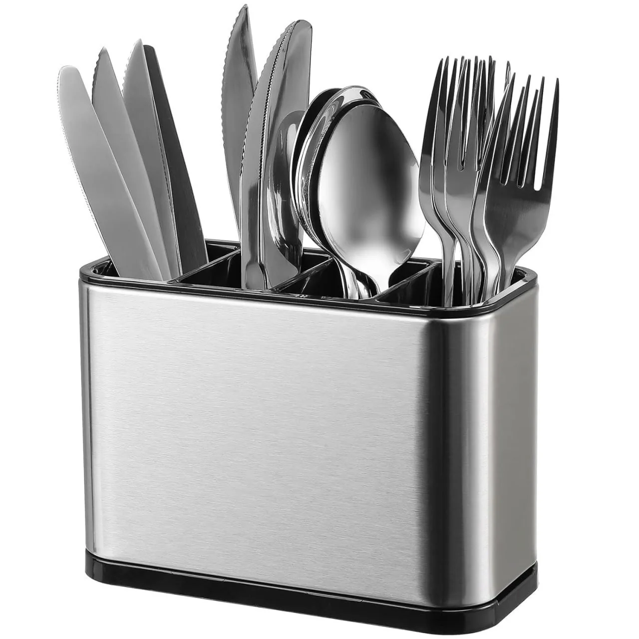 AM3412 Stainless Steel Cultlery Bucket Kitchen Utensil Holder
