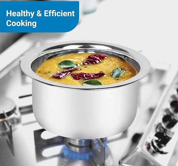 AM2328 Stainless Steel Tope Induction Friendly Container Set Tope Patila 260gm 1 No. - Image 4