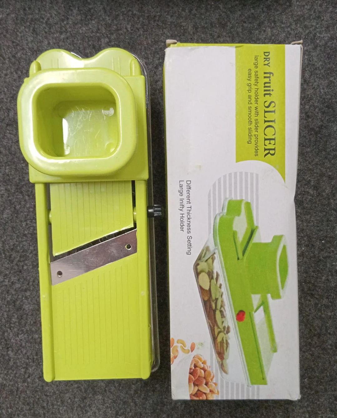 0117 Stainless Steel Vegatable and Dry Fruit Slicer/Cutter - Image 3