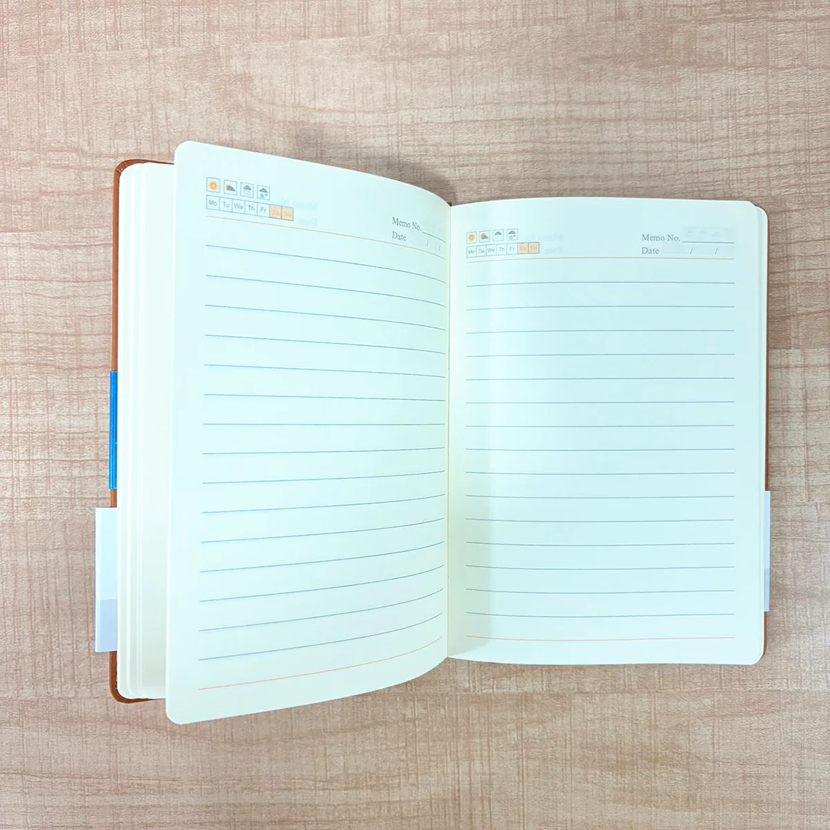 TM0123 Multicolour A5 Leather Executive Diary - Pack of 1pc - Image 4
