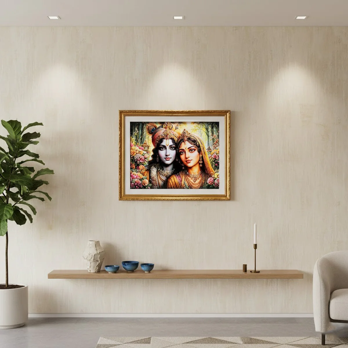 TM0147 Mix Pattern Premium Decorative Wall Frames - 11x14inch (Pack of 1) - Image 2