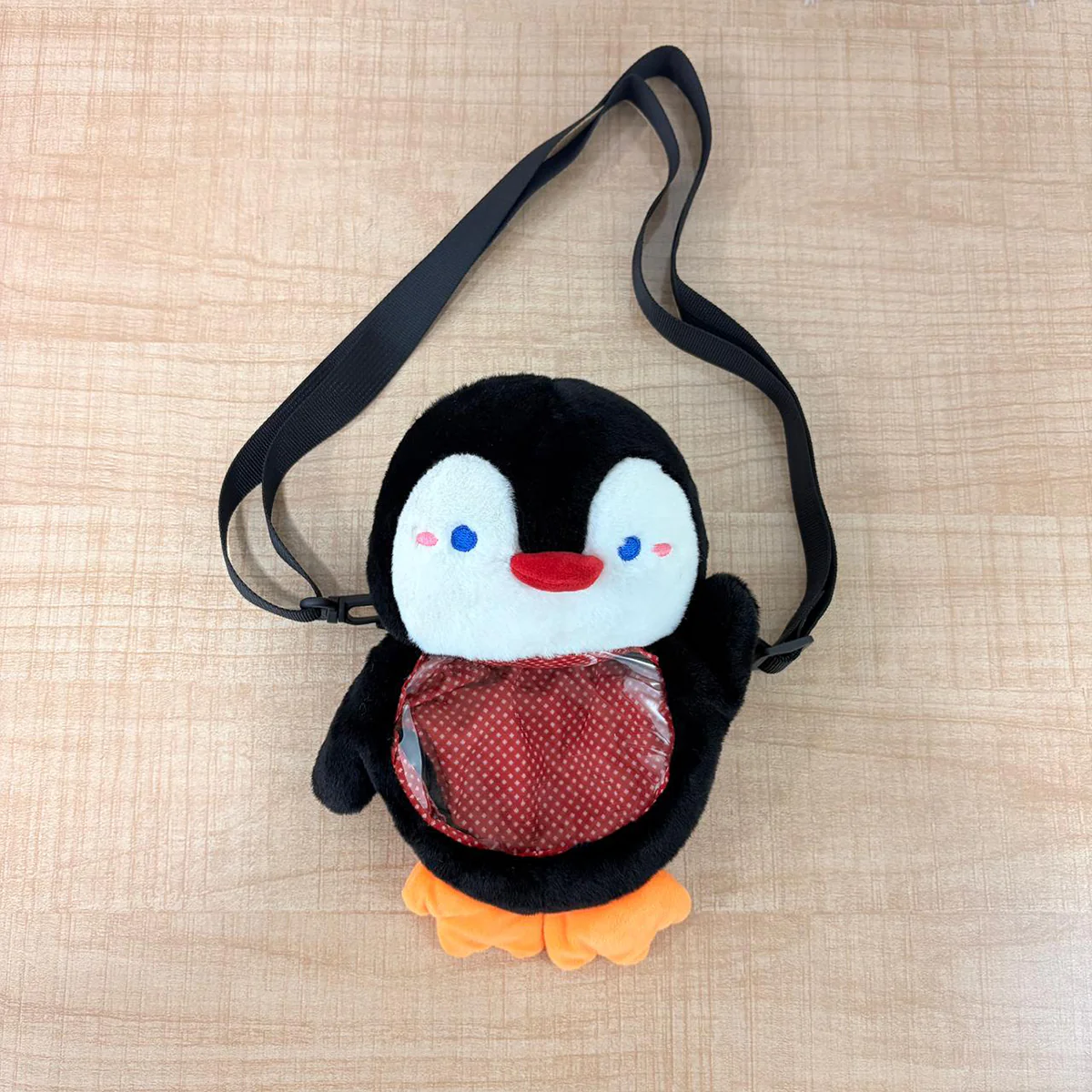 TM0160 Apple Gugu Penguin Plush Sling Bag - Image 3