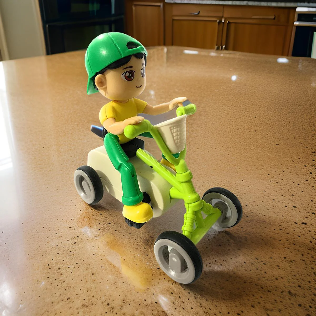 AM0271 Tricycle with Boy Figure Toy for Kids - Image 2