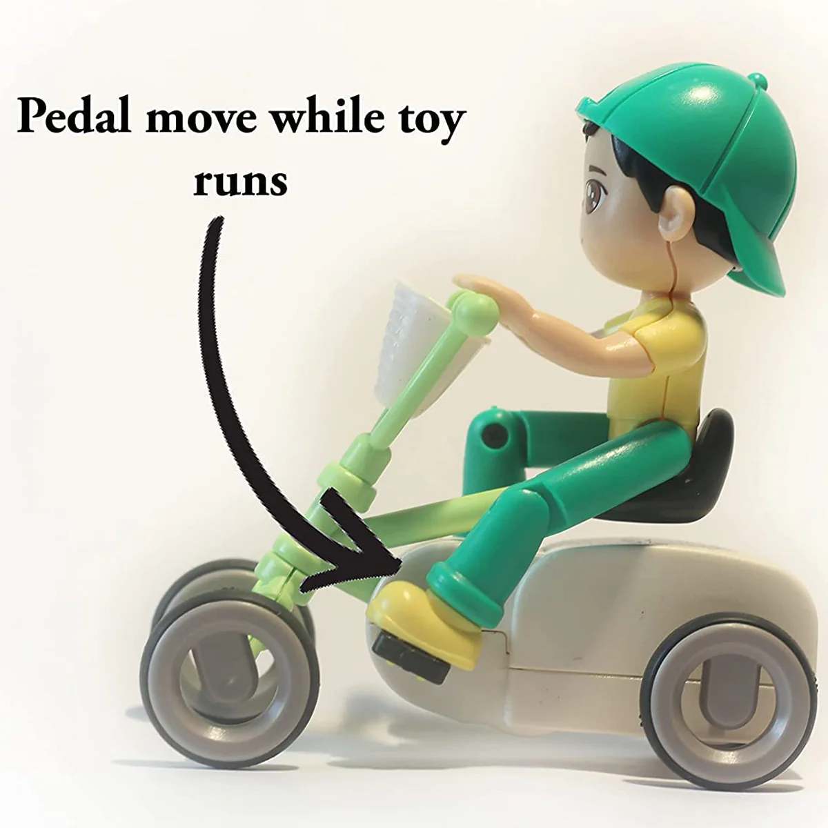 AM0271 Tricycle with Boy Figure Toy for Kids - Image 3