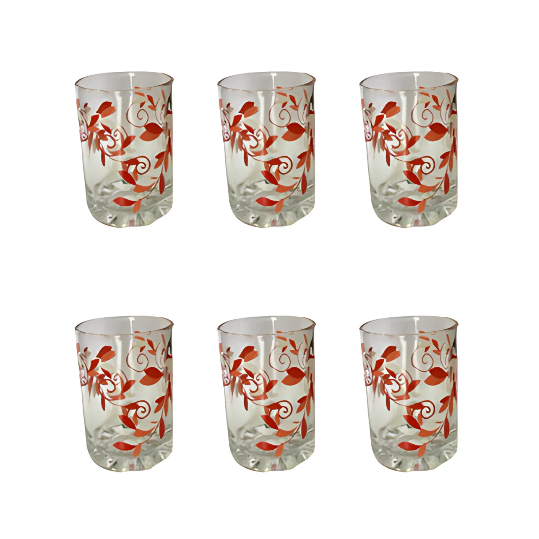 AM0317 TGI Splash Water & Juice Glass Drinking Set Of 6 PCS - Image 5