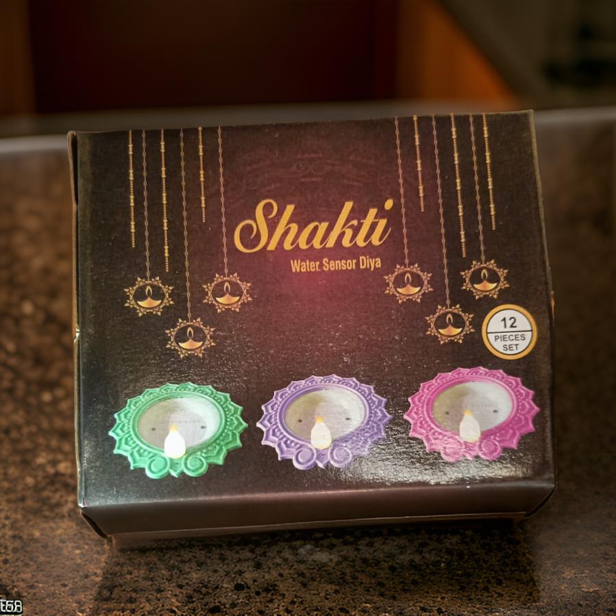 AM2525 Water Sensor Diya for Home Decoration 12 Pcs - Image 4