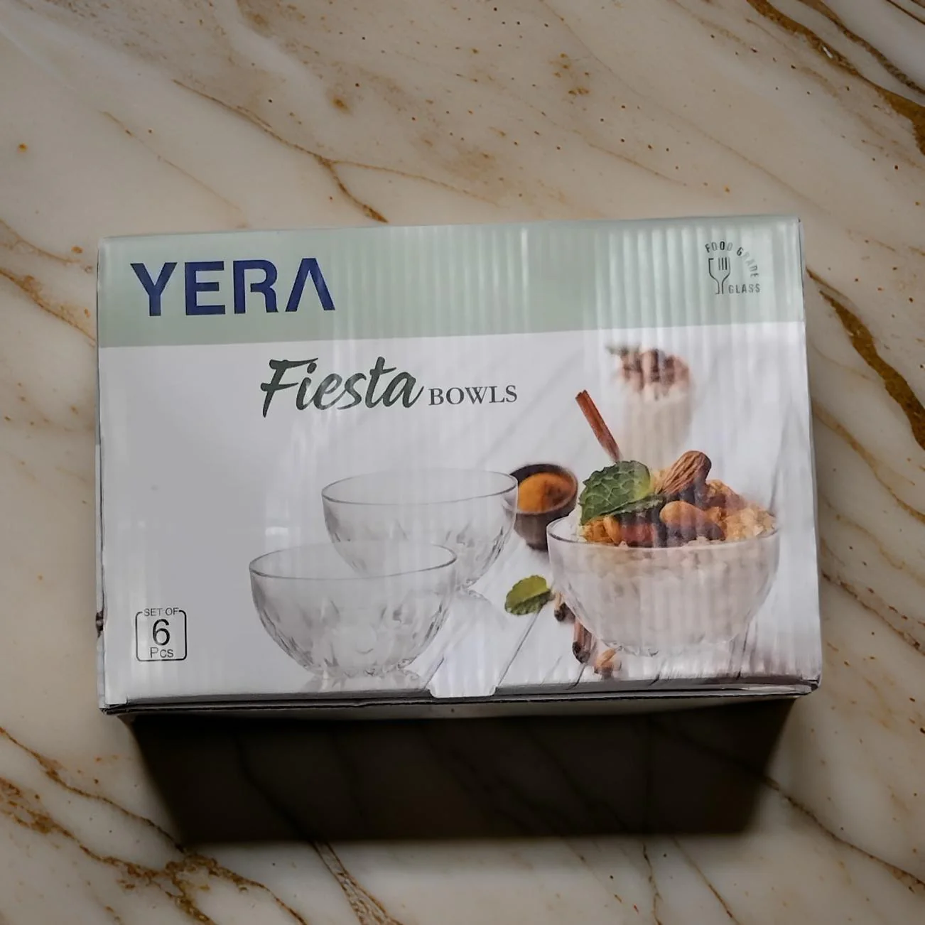 AM2516 Yera B7IM Fiesta Bowls Round Bowl Food Grade Bowls 205ml Set Of 6 Pcs - Image 9